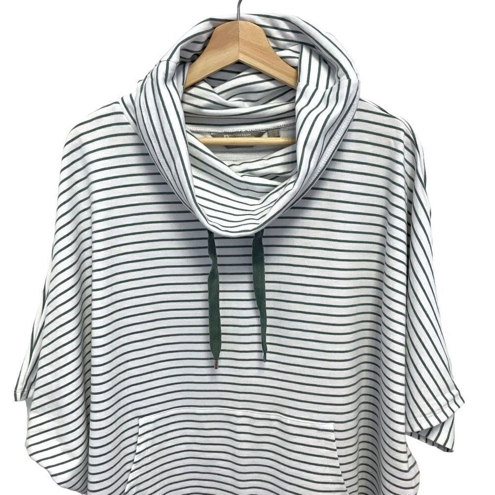 Funnel Neck Striped Top - Picture 2 of 7